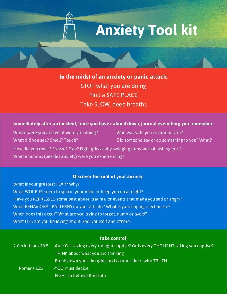 PDF Download of Anxiety Tool Kit